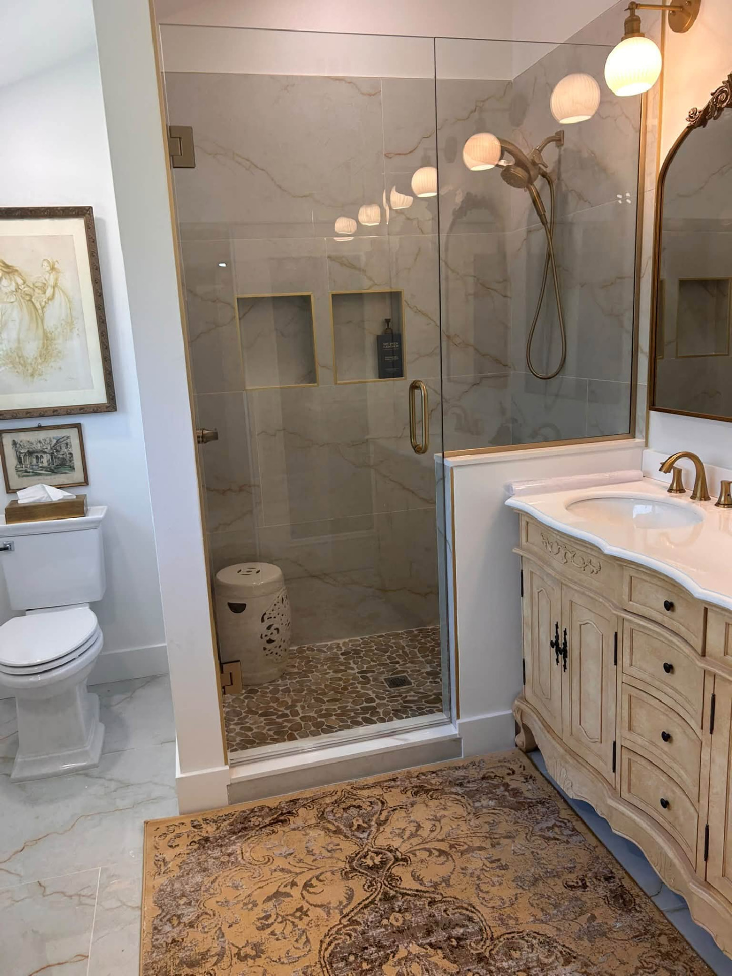 Master bathroom remodel